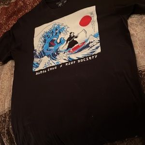 Wave of Kanagawa Black T-Shirt